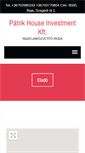 Mobile Screenshot of ingatlanbaja.hu